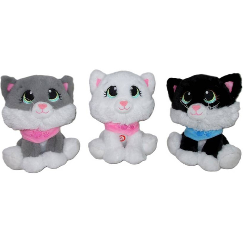 Sun-Day Plush toy - 1282 - CAT with SOUND - size 20 cm