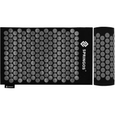 Springos Acupressure Spike Mat Springos FA0156, komplekt koos padja ja kattega, massaažiks, lihasvalu jaoks