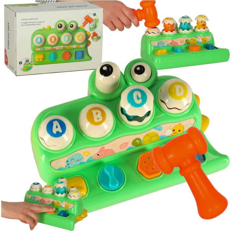 Punching dinozauru arkādes spēle