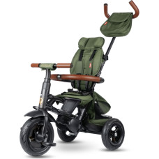 Qplay Rowerek Trójkołowy Rito Deluxe Rubber Olive
