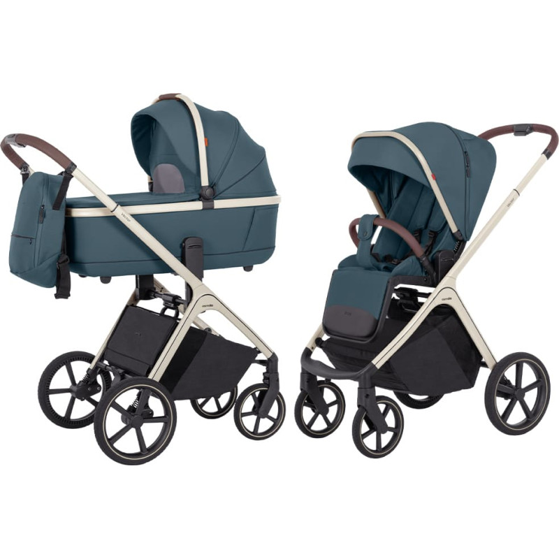 Carrello Baby universaalne 2-ühes jalutuskäru Vector CRL-6550 2025 Prime Blue