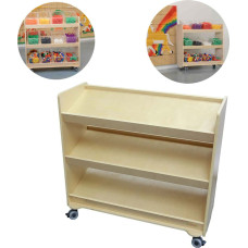 Masterkidz Regał na K&oacute;łka - 3 P&oacute;łki Na Akcesoria Do Tablicy STEM