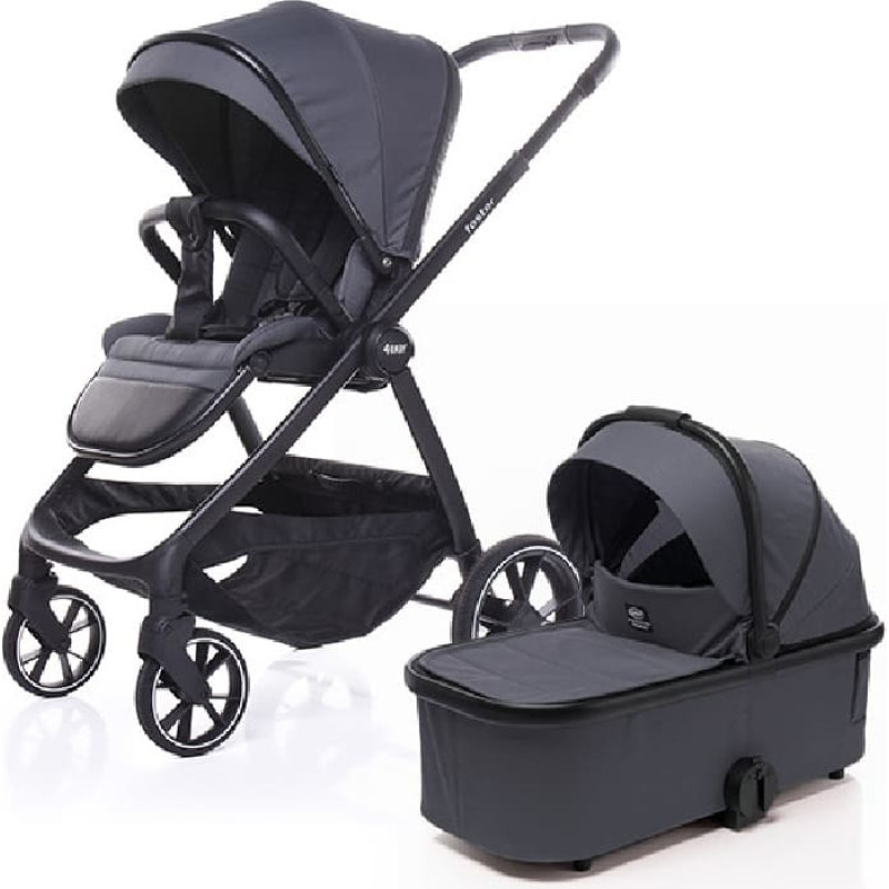 4Baby 4 BABY W&oacute;zek uniwersalny FOSTER 2w1 GRAPHITE
