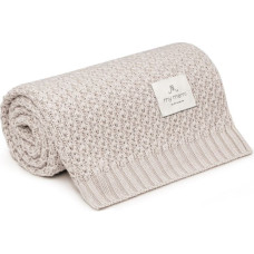 My Memi bambuspleed 80х100 Light Beige-Chain