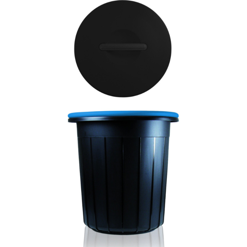 Gio`style Atkritumu tvertne Eco solution 25L 37,5x37,5x39cm tum&scaron;i pelēka/zila