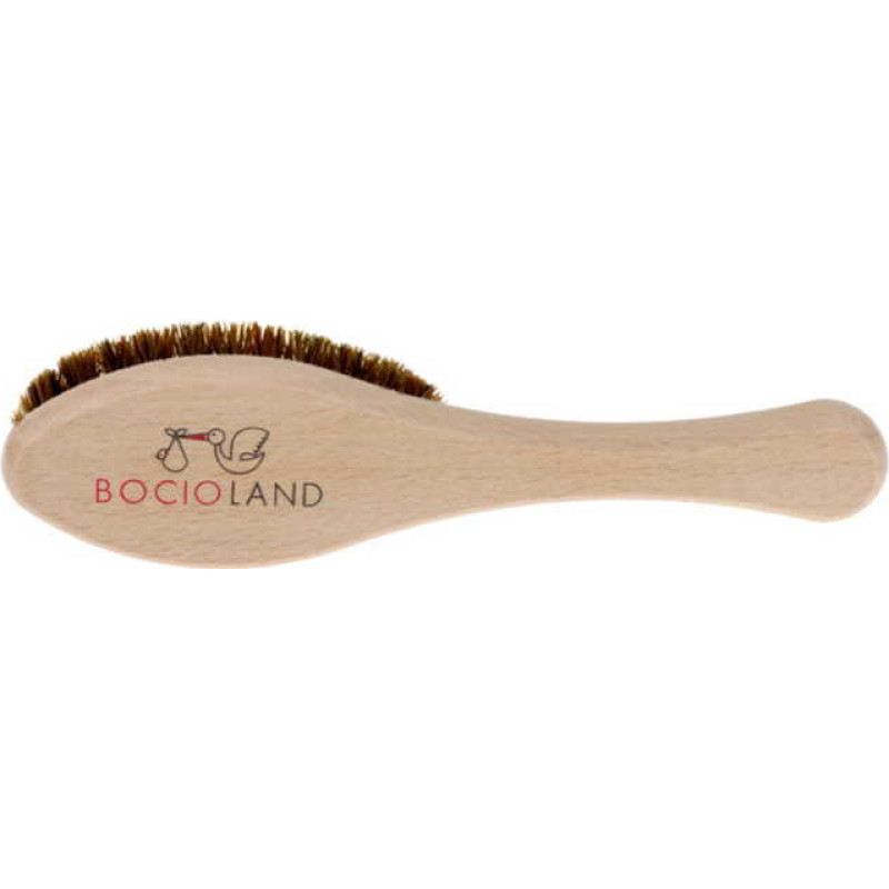 BOCIOLAND 2506 Puidust hari hobusejõhvist harjastega — ellipsikujuline, BL250