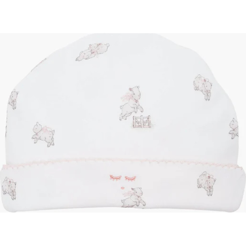 Livly Clothing Livly Kokvilnas Cepure Counting Sheep Ninni Hat Pink