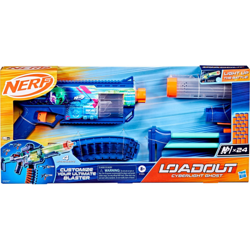 Hasbro Nerf NERF LOADOUT &scaron;autuvas CYBERLIGHT GHOST