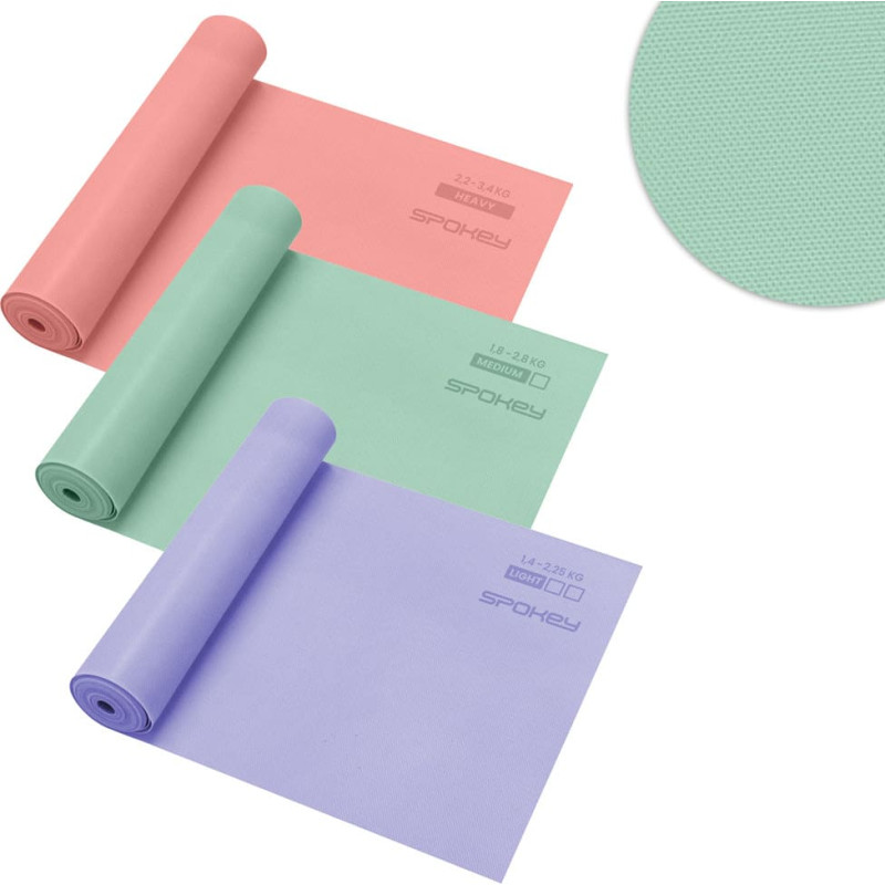 Spokey RIBBON TEX komplekt – 3-osaline vastupanulintide komplekt