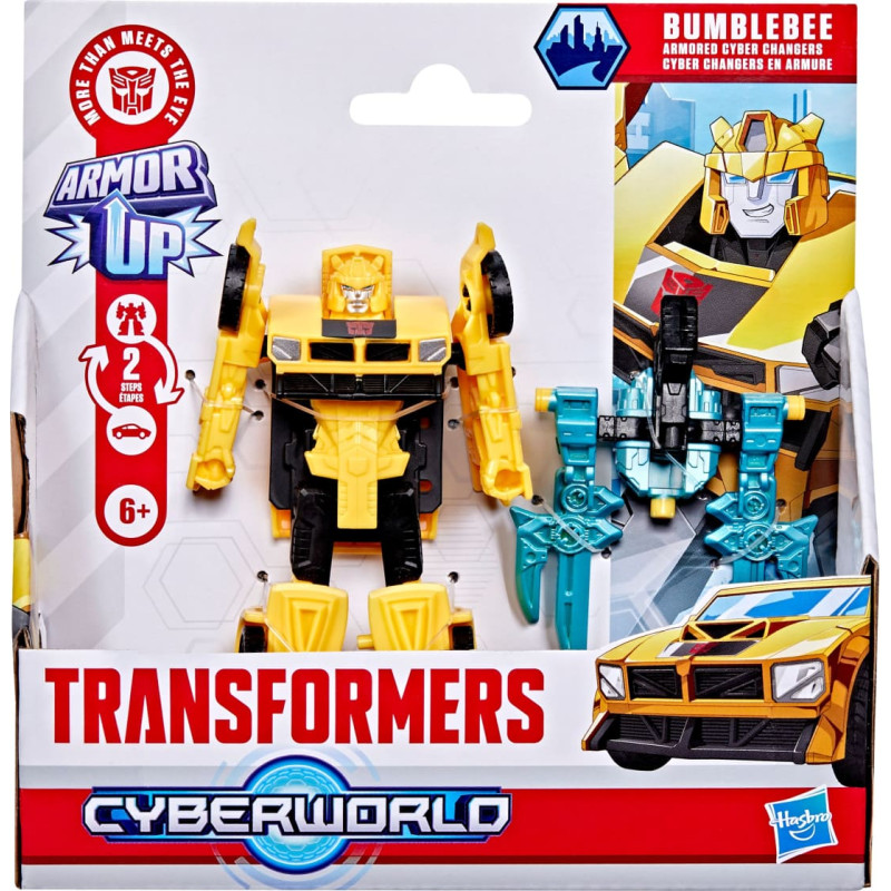Transformers Cyberworld figuur “Armored Cyber Changers”, 10 cm