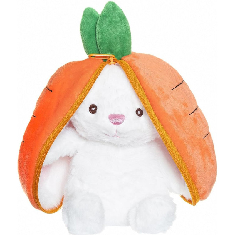 Teddykompaniet pehme m&auml;nguasi Bunny in Carrot Orange