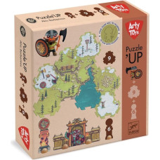 Djeco Arty Toys - Hiiglaslik pusle koos kujukesega - Viiking Alric (15 tk.)