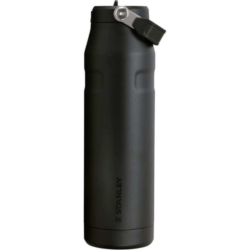 Stanley Termopudele ar salmiņu The IceFlow Bottle Flip Straw 2.0 1,06L melna 2.0
