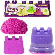 PIASEK KINETYCZNY 110g 3 KOLORY FOREMKA