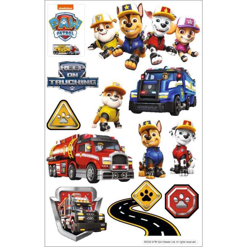 Marko SRPP-017 Seinakaunistus „Paw Patrol“, 4 tegelast