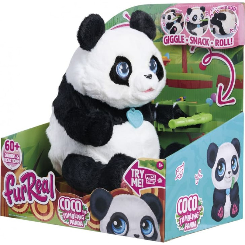FurReal interaktiivne mänguasi Coco the Tumbling Panda