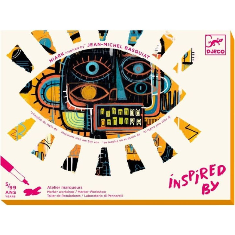 Djeco Inspiratsioon - V&auml;rvimine - Brooklyn