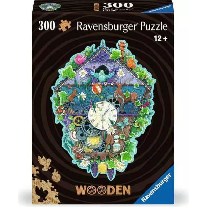 Ravensburger puidust pusle Cuckoo Clock, 300pcs 12+
