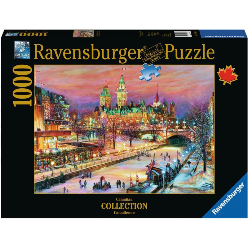 Ravensburger Puzzle 1000 Ottawa Winterlude Festival