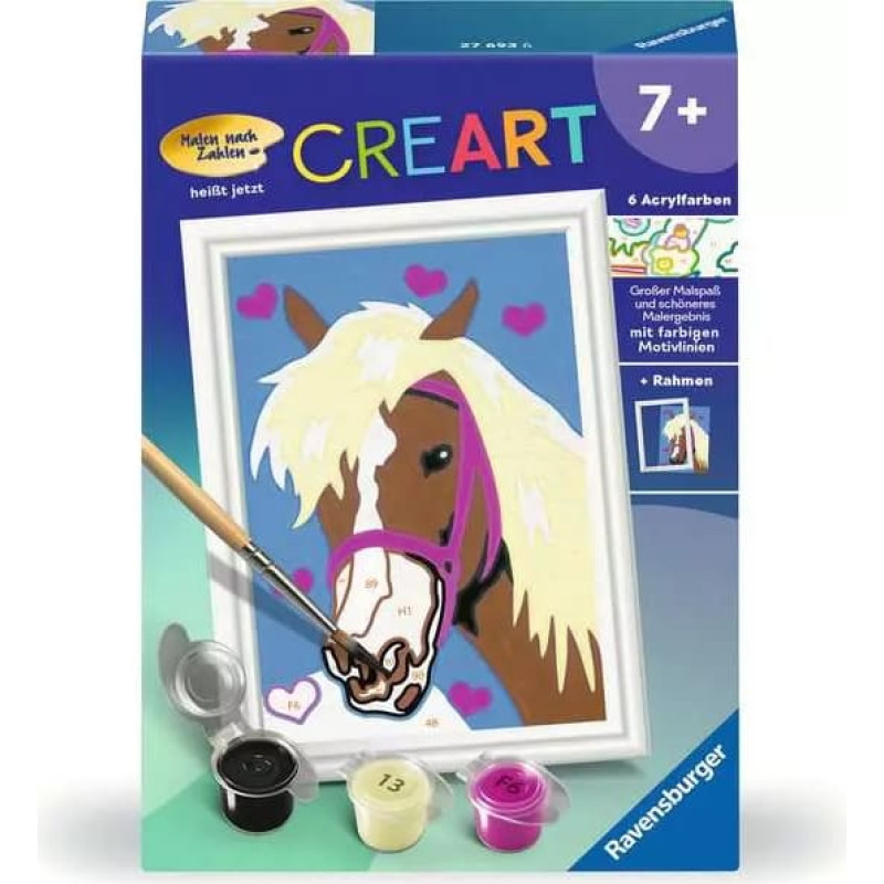 Ravensburger Paint by numbers Horse