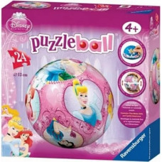 Ravensburger Round 3D Puzzle, 24 pcs, Disney Princesses