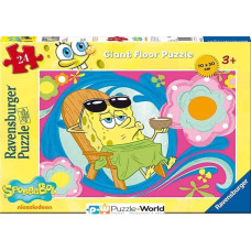 Ravensburger Floor puzzle, 24 pcs, SpongeBob