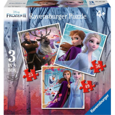 Ravensburger Puzzle 3in1 Disney Frozen 2