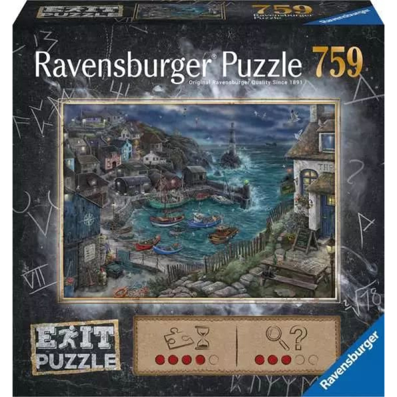 Ravensburger Puzzle Escape 759 Treacherous Harbor 12+