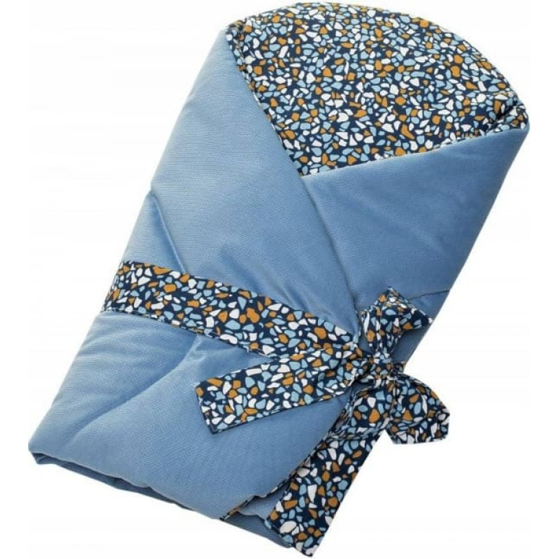 Infantilo Stūrītis-sega ar kokosa ieliktni PEBBLES VELVET (323) [A]