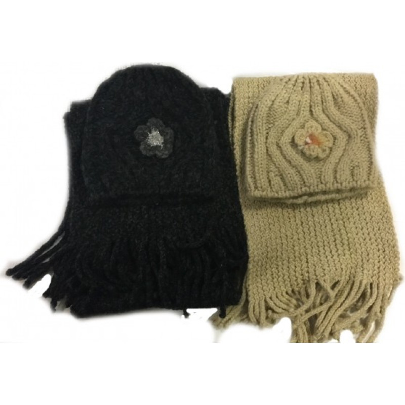 Pro-Han Cepure ar &scaron;alli 55/60 cm CZ-2716 (20% vilna!)-izpārdo&scaron;ana