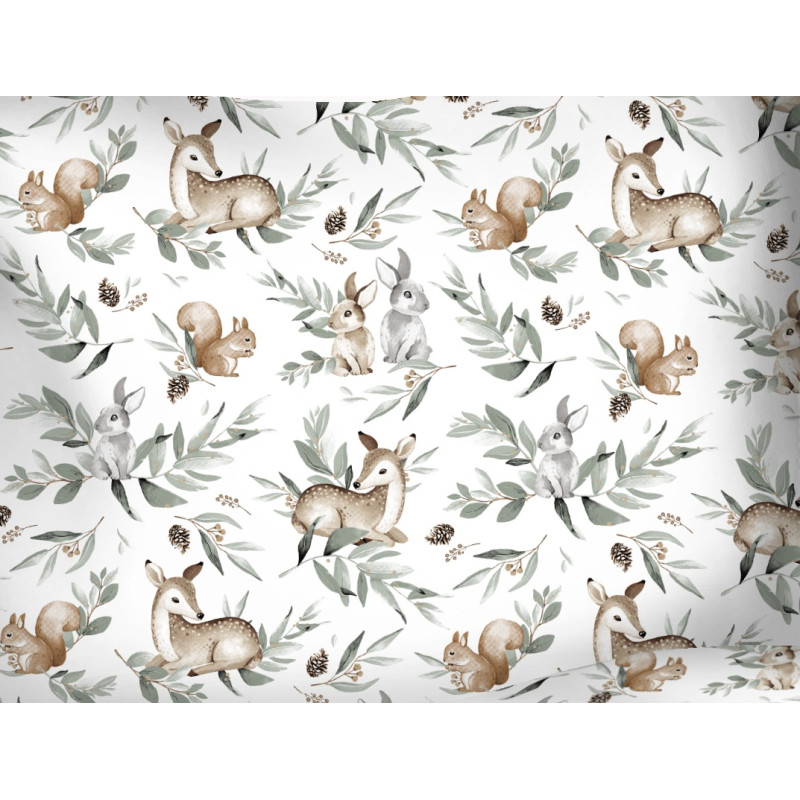 Minikid Autiņ&scaron; marles RABBITs&DEERS 70x80 cm