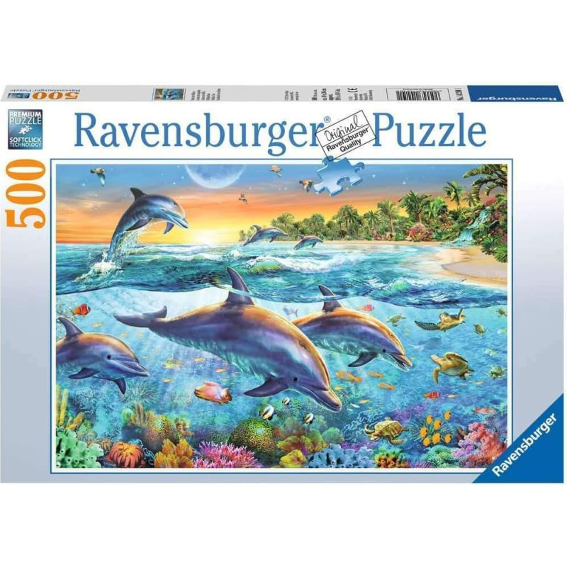 Ravensburger Puzzle 500 Dolphins
