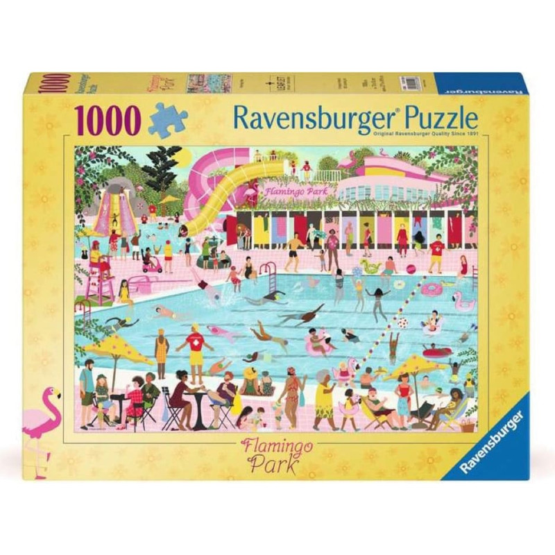 Ravensburger Puzzle 1000 Flamingo Park