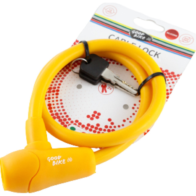 Bottari Cable lock "SILI PRO", &Oslash;12x600mm, orange