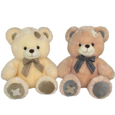 MIŚ SIEDZĄCY W ŁATKI 2 KOLORY