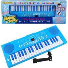 PIANINKO NIEBIESKIE 37 KLAWISZY