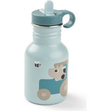 Done By Deer metallist joogipudel Tiny Farm 350ml Blue