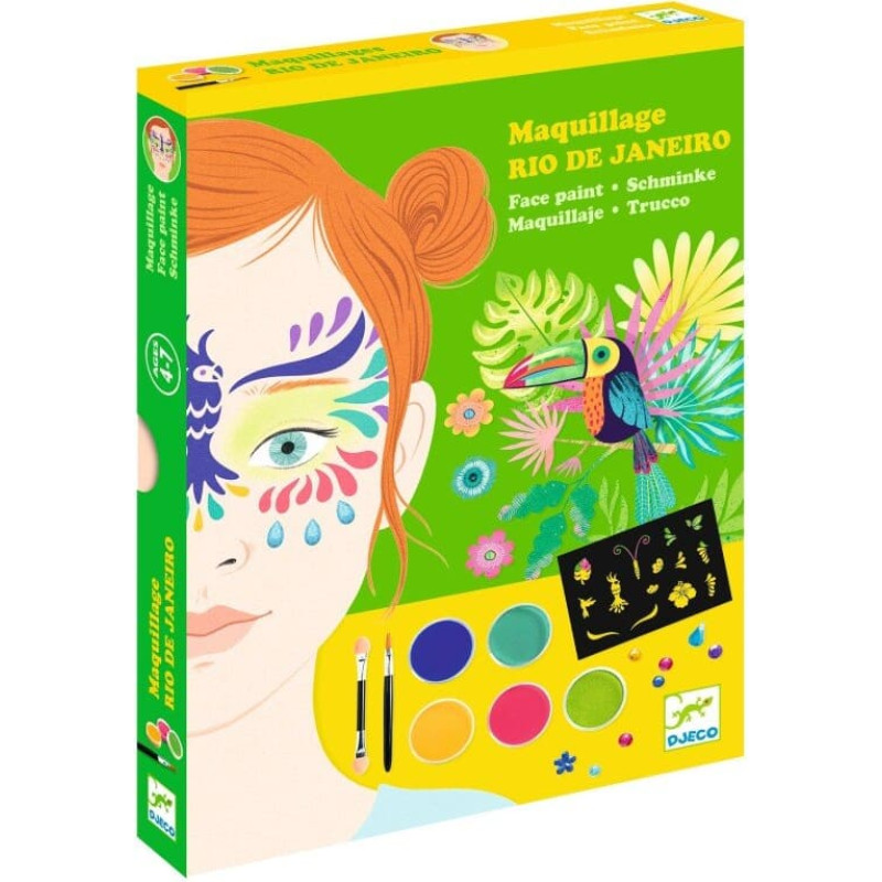 Djeco N&auml;ov&auml;rvide komplekt - Rio de Janeiro