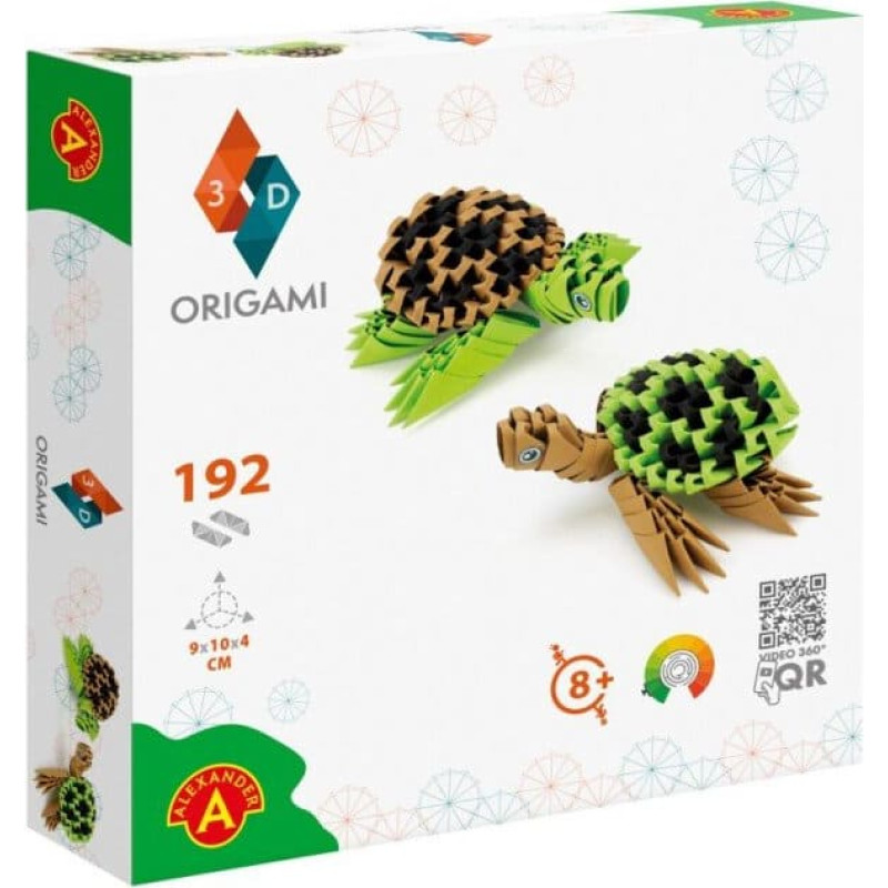 Alexander Origami 3D konstruktor - Kilpkonnad