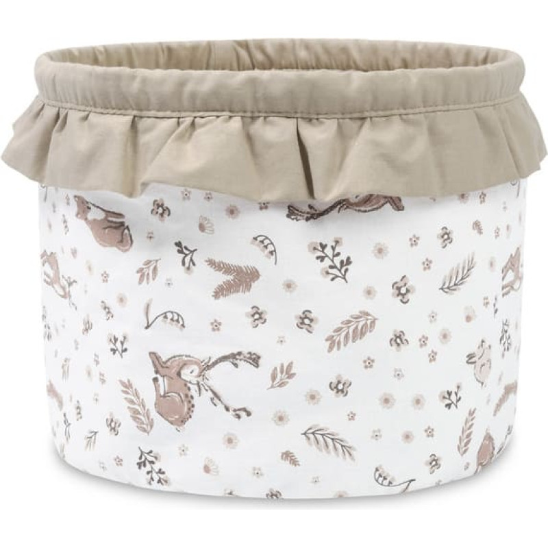 Sensillo BASKET FOR TOYS FOREST BEIGE S