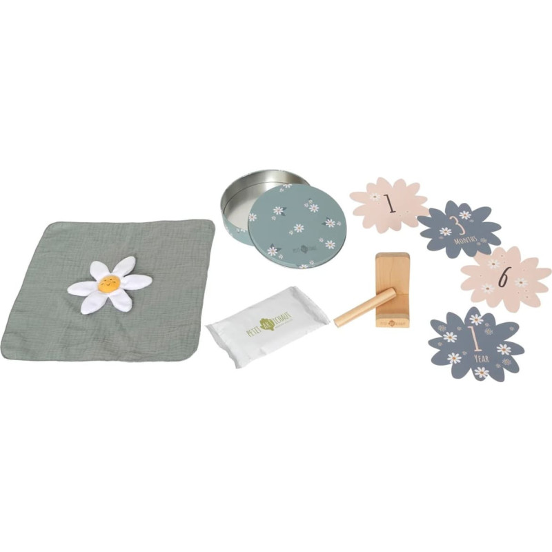 Petit Artichaut BIRTH GIFT SET - DAISY BLUE