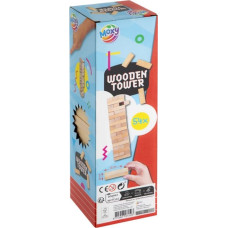 Lauamäng Tasakaalutorn puidust, 54 tk