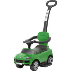 Milly Mally lükketoruga pealeistutav auto Porsche Cayenne, Green