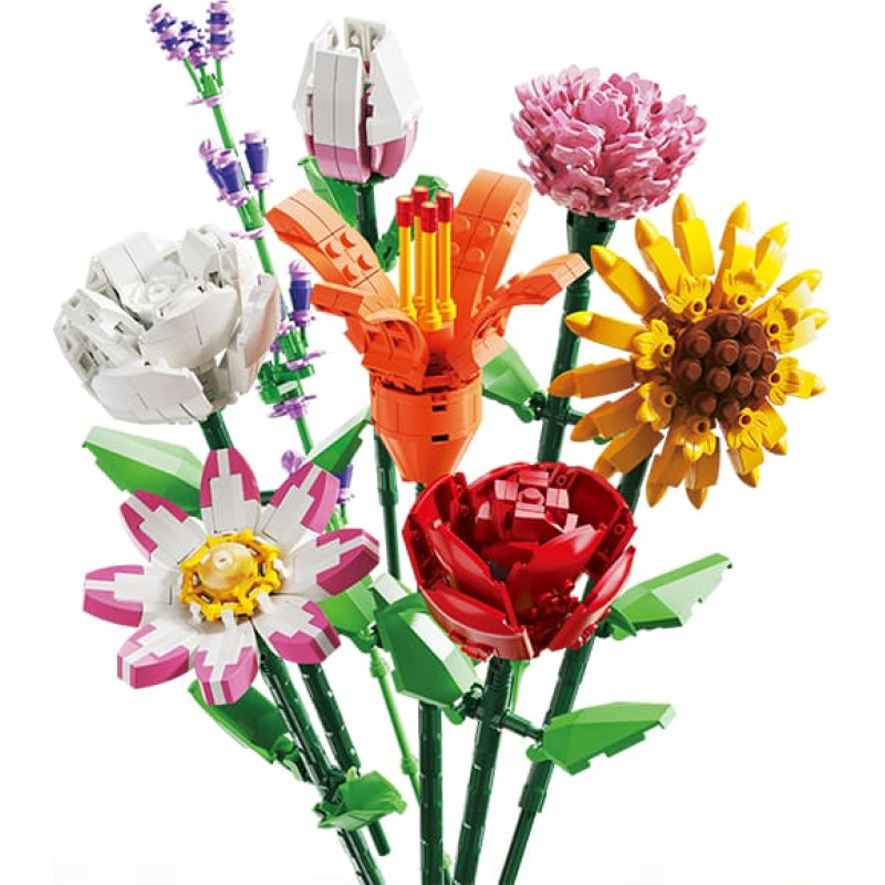 Koala Games G2672 Flowers  Blocks (Random Color)