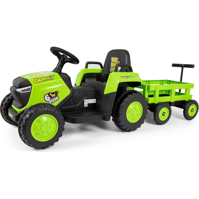 Milly Mally 6833 Pojazd na akumulator Rolly Green