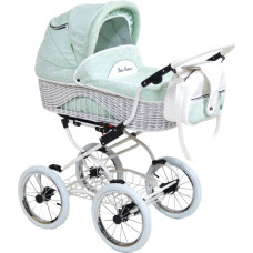 Baby Fashion SCARLETT Universal stroller 3in1, BW-4 Green