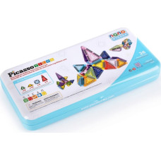 Picasso Tiles Magnētiskais konstruktors ar penāli 26 detaļas, PN11