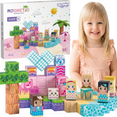 Woopie Magnetic Blocks Cubes Magnets 86pcs 3D Educational Puzzle Montessori Set for Children 3+