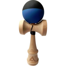 Kendama Half Split Black and Blue 18 cm