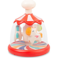 Toyz EDUCATIONAL TOY - SPINNING TOP PONIES RED